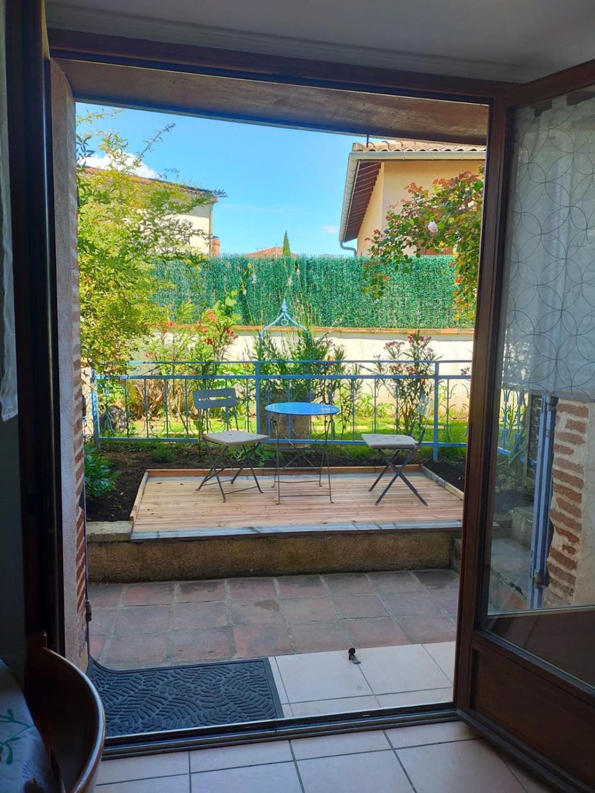 Studio La Roseraie Avec Jardin Privatif Proche Centre Ville モアサック エクステリア 写真